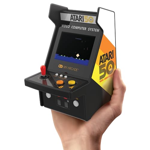 My Arcade Atari Micro Player Pro: 100 Arcade Games, 6.8" Portable Game | Retro Gaming, Atari 2600, Arcade Classics - style: Atari