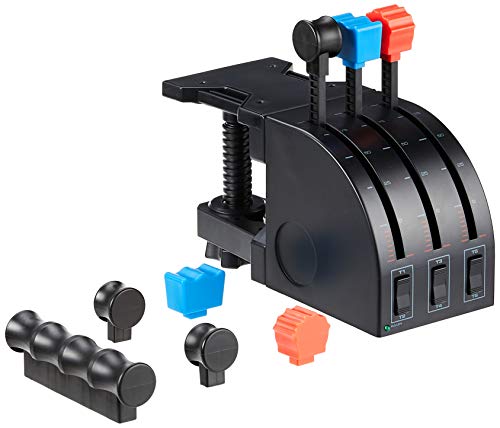 Logitech Pro Flight Rudder Pedals & Flight Throttle Quadrant