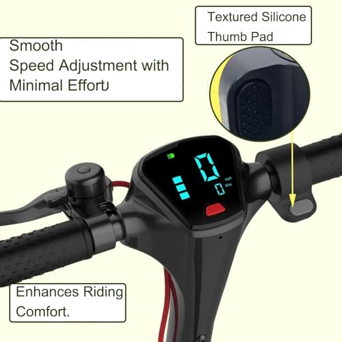 3-Wire Electric Scooter Thumb Throttle Accelerator Speed Control | Compatible with Gotrax Apex GXL V2 Pro/LE/XL/Hiboy S2/S2 Pro/Megawheels S10/i9, Replaces 3 Wire Thumb Throttle Component