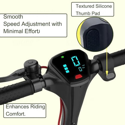 3-Wire Electric Scooter Thumb Throttle Accelerator Speed Control | Compatible with Gotrax Apex GXL V2 Pro/LE/XL/Hiboy S2/S2 Pro/Megawheels S10/i9, Replaces 3 Wire Thumb Throttle Component