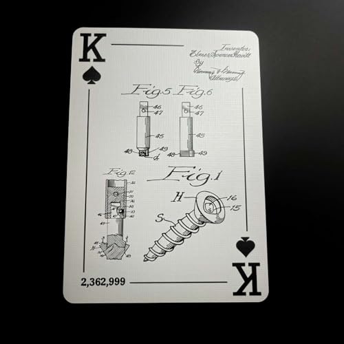 Engineering Gift for Engineers - Engineering Drawing Playing Cards - Mechanical, Electrical, Civil & Aerospace Engineer Gift - Graduation, Father's Day & College Gift for Him