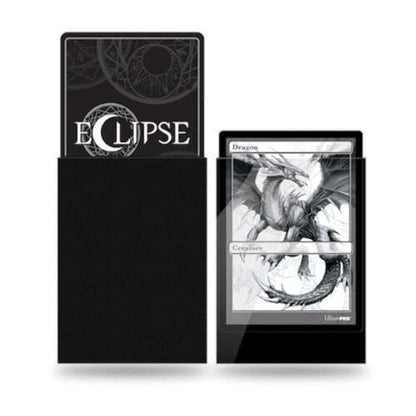 Ultra Pro - Eclipse Gloss Standard Sleeves (100 Pack) - Jet Black - color: Jet Black