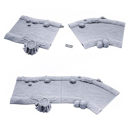 EnderToys Rivers by Makers Anvil, 3D Printed Tabletop RPG Scenery and Wargame Terrain 28mm Miniatures