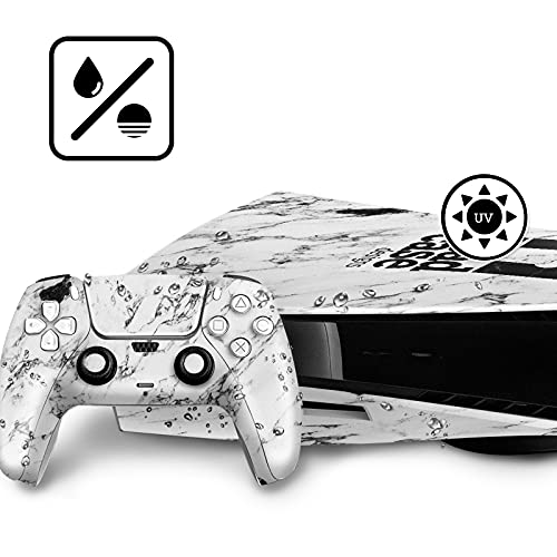 Head Case Designs Officially Licensed Alyn Spiller Carbon Fibre Plain Art Mix Vinyl Sticker Skin Decal Cover Compatible with Sony PS5 PlayStation PS VR2 - color: Carbon Fibre Plain