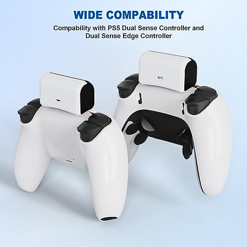 Rechargeable Battery Pack Compatible with PS5 Dualsense/Edge Controller,Play and Charge Kit for PlayStation 5 Controller,USB Type-C Charging Cable,+10 Hours of Battery Life,1 Pack