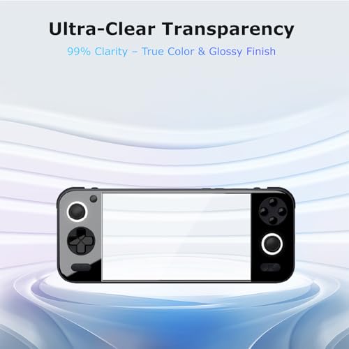 【3Pack】 for AYANEO Pocket S Retro Handheld Game Console Screen Protector – 9H Tempered Glass, Anti-Scratch, HD Clarity, Touch Sensitive, Easy Installation, Anti-Fingerprint, Bubble-Free