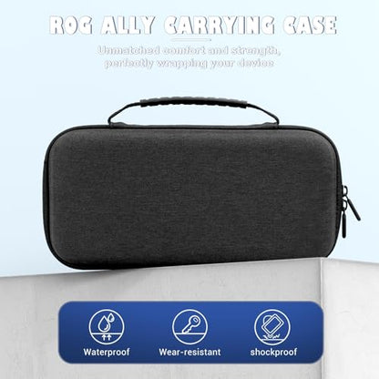 VGBUS Carrying Case Compatible with Rog Ally X & Rog Ally 2024,Large Capacity Portable Travel Handheld Case for ASUS Rog Ally Gaming Console and Accessories
