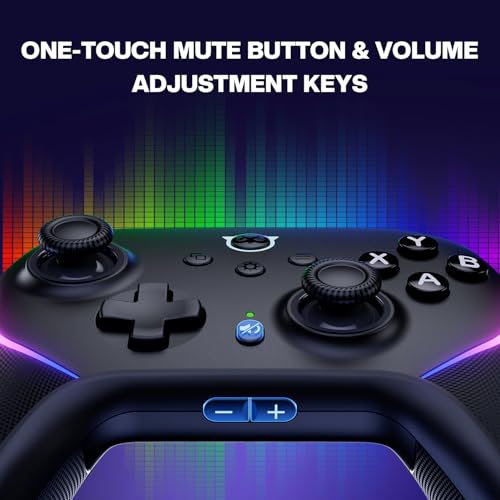 NYXI Imperial PC Gaming Controller with Adjustable Tension TMR Joysticks, Interchangeable Buttons for PC/Switch Layouts, 1000Hz Polling Rate, Dual-Mode Triggers, 1200mAh Battery & Dock - for PC/Switch/Android/TV