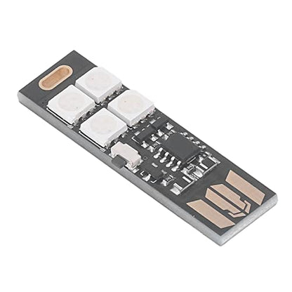5Pcs Super Mini USB Light Kit – Ultra Slim 7-Color RGB LED Backlight for TV, Laptop, Desk