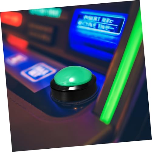 Led Illuminated Game Machine Push Button Switch Replacement Button for Vending Machines Arcade Games Convex Design for Easy Operation Low Light