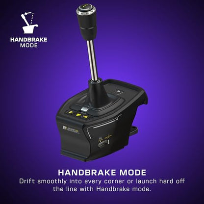 Turtle Beach VelocityOne Multi-Shift Sim Racing Shifter, Handbrake Xbox, PC | Xbox Series X|S, Xbox One, Windows PC, 7-Gear + R H-Gate & Sequential Shifter, Handbrake, Hall-Effect Magnetic Sensors, Black - style: Universal Shifter & Handbrake