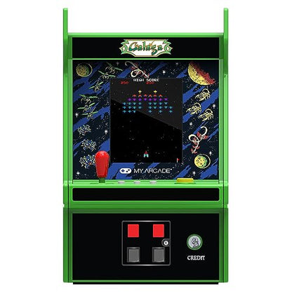 My Arcade Galaga Micro Player Pro: Arcade Classics 2 Games in 1, Retro Gaming - style: Galaga