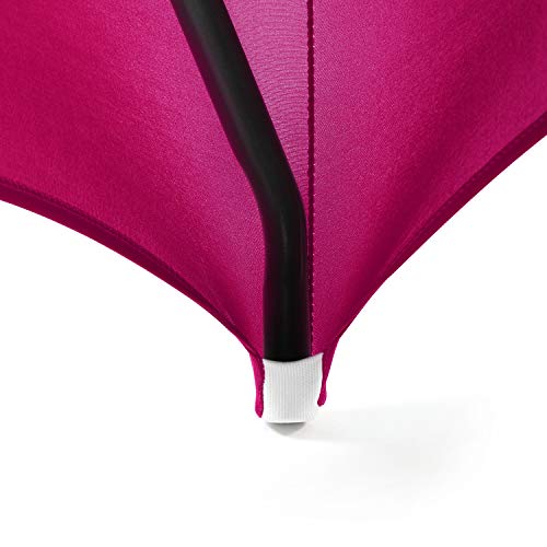 Peomeise 6FT Spandex Table Cover Rectangular Stretch Spandex Tablecloth (Fuchsia,6FT) - color: Fuchsia, size: 72" x 30" (Rectangular)