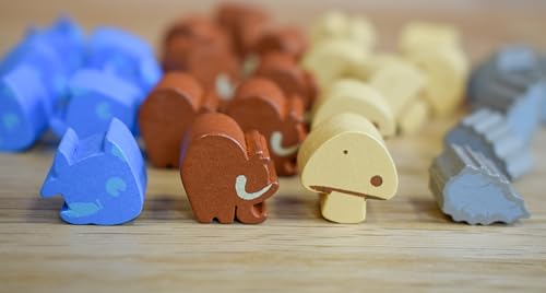 Tabletop Strategy Game, Part of Kingdomino Series, for Kids Teens Adults Family Game Nights, 2 to 4 Players, Ages 8+, Kingdomino Origins by Blue Orange Games - style: Kingdomino Origins