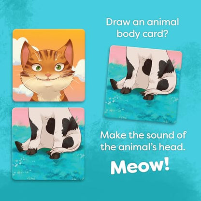 HABA Mixalotl: Fast-Paced Animal Matching Game for Kids Ages 4+, Family Card Game with Mixed-Up Sounds & Reactions, Fun for Children and Adults