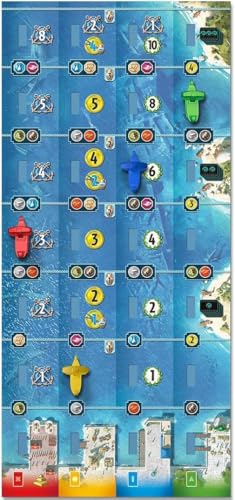 Asmodee 7 Wonders Armada Board Game EXPANSION - Conquer the Seas and Explore Distant Isles, Civilization Strategy Game for Kids and Adults, Ages 10+, 3-7 Players, 40 Min Playtime | Command powerful fleets and dominate the seas with naval strategy. Ages 10