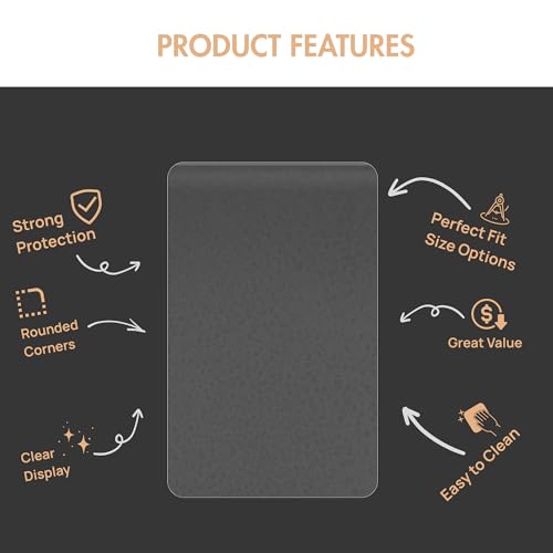 Premium Matte Rounded Corner Card Sleeves 160 Micron Thickness 6 Packs (300 Pcs) – Ultimate Card Protection (61 x 93mm – for 59 x 91mm Cards)