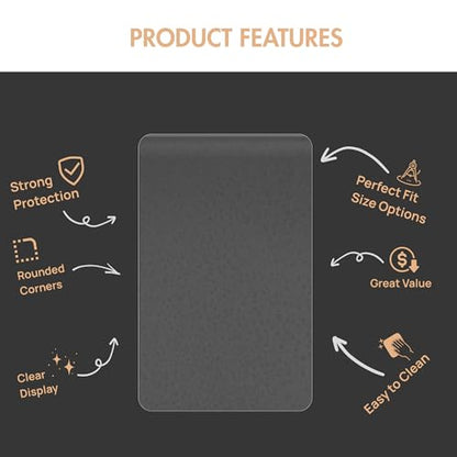 Premium Matte Rounded Corner Card Sleeves 160 Micron Thickness 6 Packs (300 Pcs) – Ultimate Card Protection (61 x 93mm – for 59 x 91mm Cards)