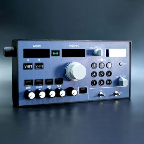 StrucToys Flight Simulator Controls for PC, A105 V3.0 All in One Overhead Panel for MSFS 2020/2024 with Backlit, Compatible with Windows Flight Sim Home Cockpit