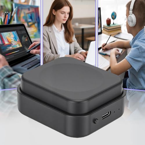 LICAEVEY 3 Mode Programmable Single Key Keypad, Bluetooth 2.4G Wired Large Tactile Key Customizable Macro for Copy Paste Gaming Productivity