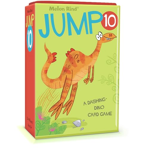Melon Rind Jump 10, Math Game for Kids Learning Multiples of 10, Lively, Fun Card Game, Quick Activity for Boosting Math Confidence, Screenless Fun, Ages 6+ - style: Multiples of 10