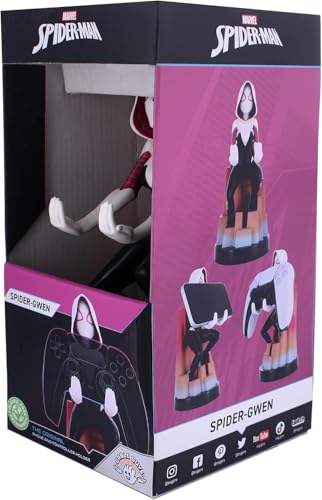 Exquisite Gaming Marvel Spider-Gwen Controller Holder & Phone Stand, Device Display Figure