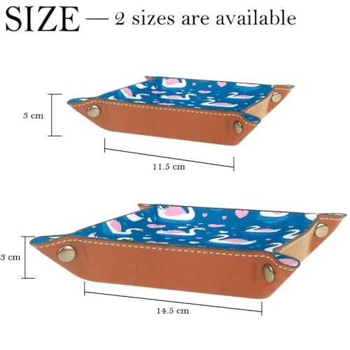 Swans Hearts Pattern Dice Tray Dice Rolling Tray Folding Dice Holder for Dice Games, Like RPG, DND and Other Table Games - color: Multi 16