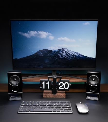 Edifier R20BT Computer Speakers, Touch Controls, AUX & USB-C Inputs, Black | 2.75" Full-Range Drivers, Bluetooth 6.0, Headphone Jack, Custom Ambient Light & Sound Profiles via APP - color: Black