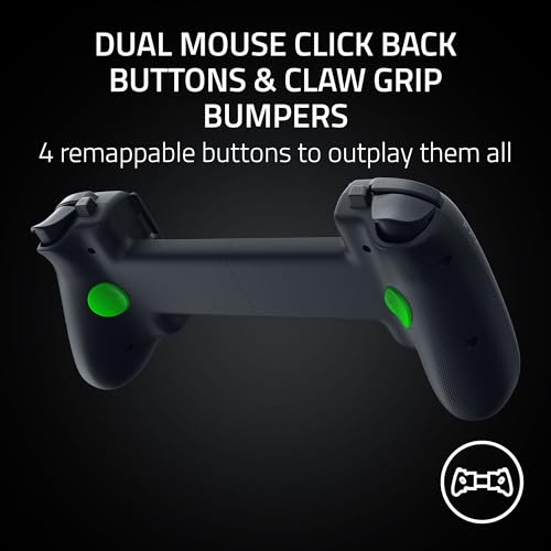 Razer Kishi V3 Pro Gaming Controller for iPhone, Android & Tablets, USB-C | iPhone 15, 16, 17 Series & iPad mini up to 8", Full Sized TMR Thumbsticks, Back Buttons, PC Remote Play, Haptics - style: Kishi V3 Pro