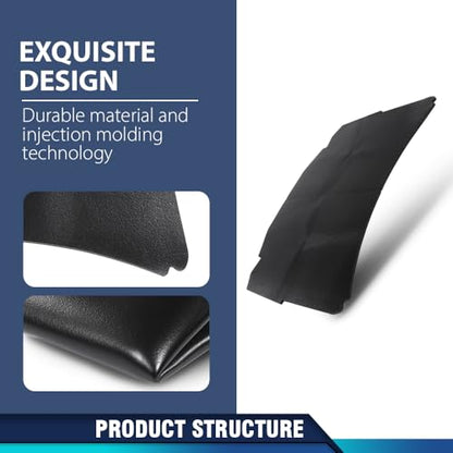 PIT66 Hood Insulation Pad w/o Holes Compatible with Benz W124 E Class 1990-1995 / 300CE 300E 300TE 1990-1993 / 400E 500E 1992-1993 / E320 E420 1994-1995 / E500 1994 1246820726 Black - style: 1990-1995 Benz W124 E Class w/o Holes
