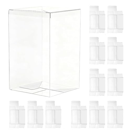 12PCS Booster Bundle Protector Case, Foldable Clear Plastic Booster Bundle/Build&Battle Protector Display Box Collectors Cards Case (Will NOT fit Ascended Heroes or Perfect Order)