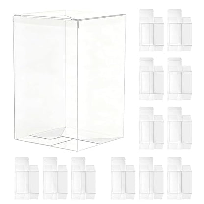 12PCS Booster Bundle Protector Case, Foldable Clear Plastic Booster Bundle/Build&Battle Protector Display Box Collectors Cards Case (Will NOT fit Ascended Heroes or Perfect Order)