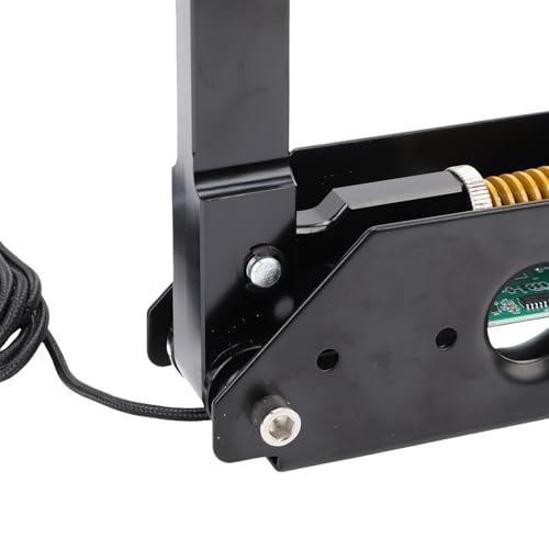 Thonlai 64 Bit PC USB Handbrake, Hall Sensor Linear Sim Racing Handbrake with Plug and Play Smart Calibration for Windows PC Racing Games