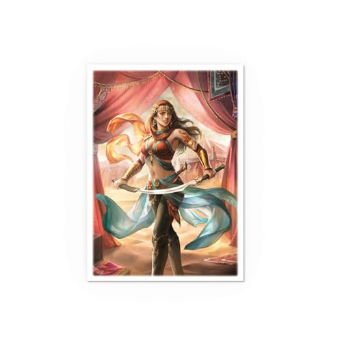 Dragon Shield | Flesh & Blood Art Sleeves | 100 CT - Smooth & Tough Premium TCG Sleeves | Compatible with Pokemon, One Piece & Magic the Gathering | Kassai - color: Kassai