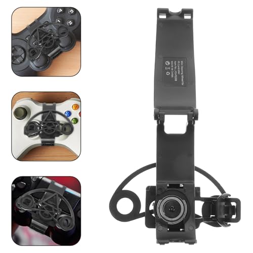 Zerodeko Gaming Steering Wheel Stand for Controller Easy to Install Racing Accessory Material Compatible Various Racing Games