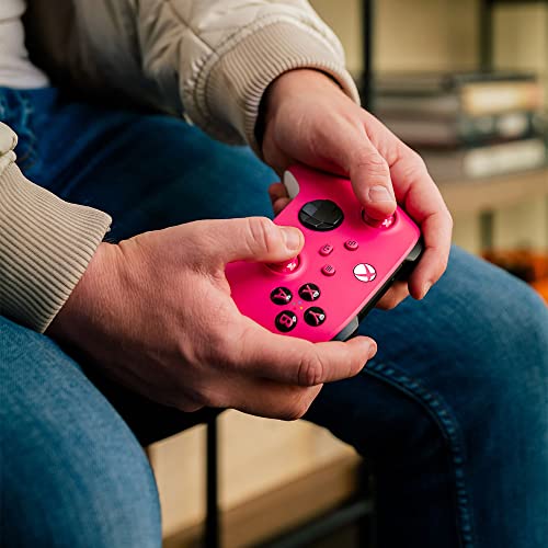 Microsoft Controller for Series X / S, & Xbox One (Latest Model) - Deep Pink (Renewed)