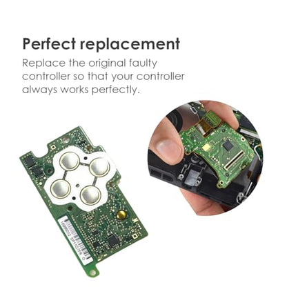 Left Replacement Main Board for NS Switch, Circuit Module Handle Motherboard for Nintendo Switch NS Joy Con Controller (Left) - size: Left