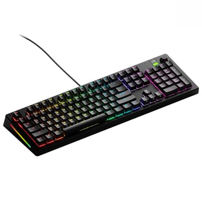 Glorious Gaming - GMMK 3 Custom Mechanical Gaming Full Size Keyboard with Knob, Modular Gasket System, Doubleshot PBT Keycaps, Aluminum Switch Plate, Hotswappable Switches, ANSI (Black) (Renewed)