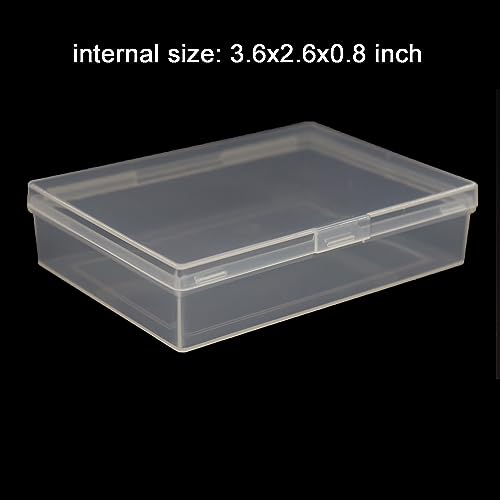 Playing Card Case 3Pcs Plastic Playing Card Box Holder Storage Organizer | NO Cards | Snap Closed | Suitable for 3.5X2.5 inch Game Gard - style: 3pcs for Poker Size