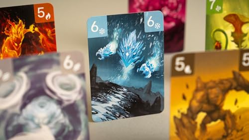 Capstone Games Riftforce Strategy Board Game for 2 Players | Competitive Elemental Duels with Asymmetric Factions, Tactical Depth & Replay Value, Fantasy Tabletop Game | Ages 10+ | 30–45 Min Playtime