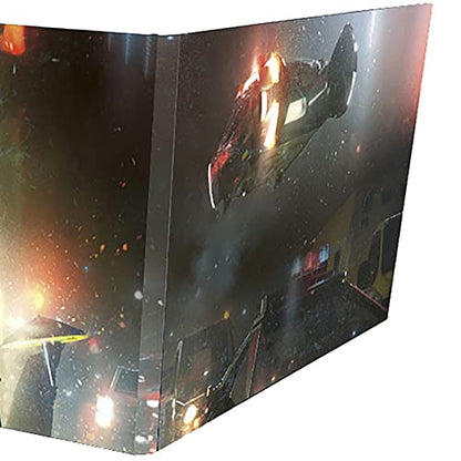 Free League Publishing Game Runner RPG Gamemaster Screen, Roleplaying Tabletop Accessory Expansion - style: Gamemaster Screen