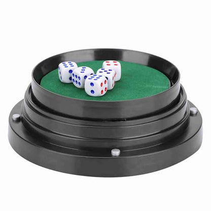 Automatic Lucky Dice Rollers Cup with 5 Dices, for Ktv Pub Bar Family Party Games
