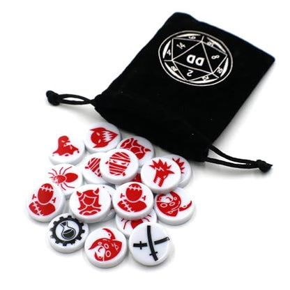 D&D Class and Monster Tokens for Dungeons and Dragons (Expansion Set) - style: Expansion Set