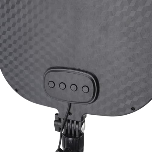 Video Conference Lighting Kit with Adjustable Stand & Phone Holder - Ideal for Zoom, Streaming, Makeup, and Video Recording