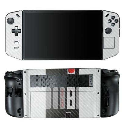 Carbon Fiber Gaming Skin Compatible with Lenovo Legion Go - Retro Gamer 3 - Premium 3M Vinyl Protective Wrap Decal Cover - Easy to Apply | Crafted in The USA by MightySkins - color: Retro Gamer 3, style: Carbon Fiber Textured Finish