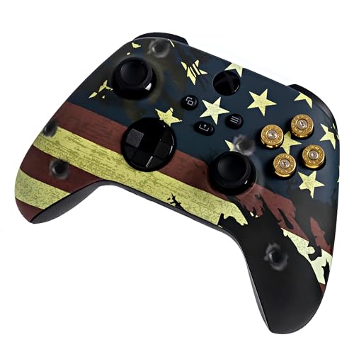 Crazy Controllerz Customz Series Custom Wireless Controller for Xbox One Series X S PC - USA Design - color: XS USA