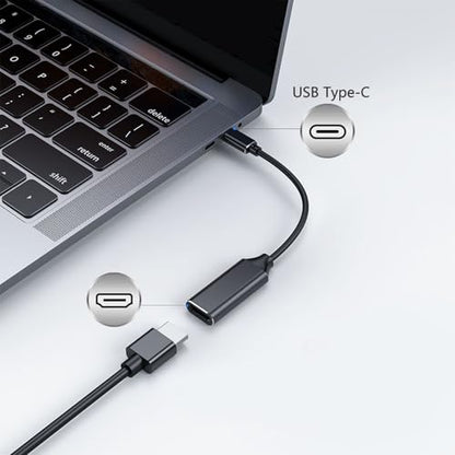 USB C to HDMIs Adapter Converters 4K Display USB C Adapter for Laptop Smartphone 3840x2160 2560x1440Resolution