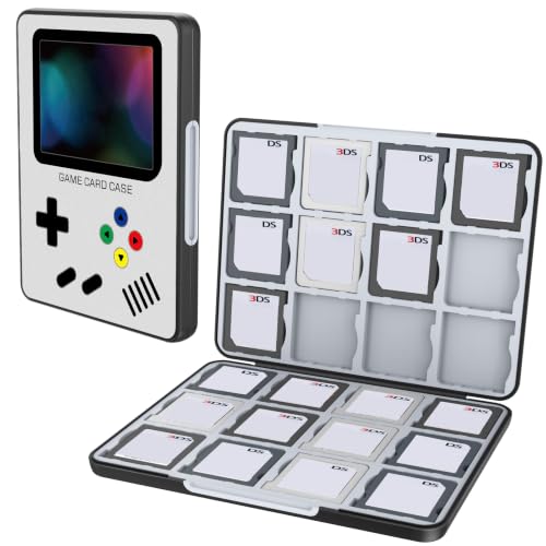 HEIYING Game Card Case for Nintendo 3DS 3DSXL 2DS 2DSXL DS DSi,Portable 3DS 2DS DS Game Cartridge Holder Storage with 24 Card Slots - color: Game Console