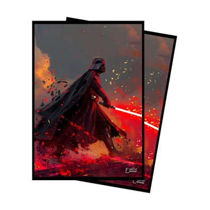 Dark Lord - MTG Card Sleeves, 104ct, Standard Size, Smooth | Perfect for Double Sleeving, Smudge Resistant Matte Back, Standard 66x92mm - Compatible with Magic The Gathering & TCG Cards