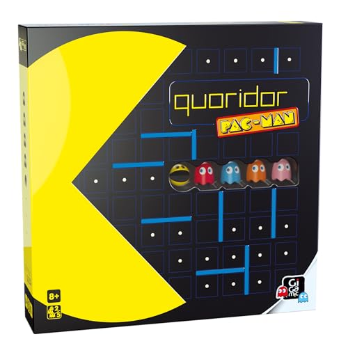 Quoridor Pac-Man | Fun Game for The Whole Family | Classic Arcade Game| Ages 8+ | 2 to 5 Players | 15 Minutes